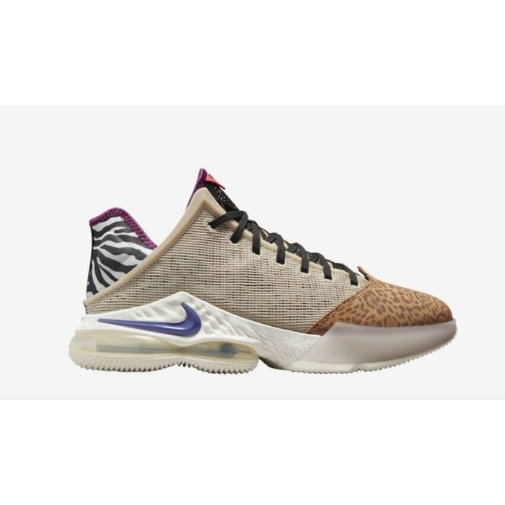 Nike LeBron 19 Low Basketball Shoes 'Safari' DM1058-200